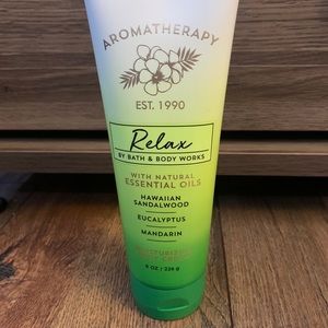 Bath and Body works aromatherapy lotion